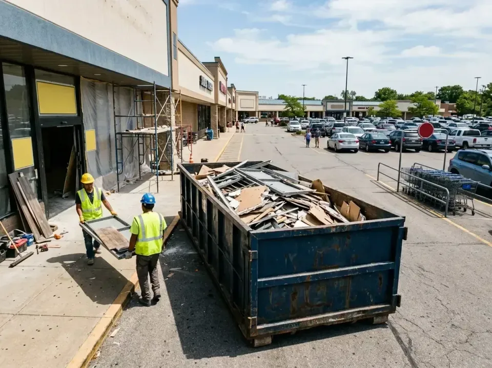 retail-store-renovation-debris-003 — frequently asked questions, Roll-off Dumpster Rentals in Shiner, TX